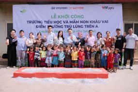 Hyundai Thành Công Việt Nam khởi công xây dựng điểm trường Trù Lủng Trên A