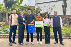 Sunshine Group tiếp sức hai hoàn cảnh khó khăn tại Bắc Ninh, trao điểm tựa để các em vững bước đến trường